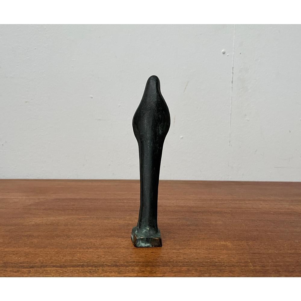 Figurina di Maria e Gesù in bronzo Sakral brutalista di metà secolo, anni '60 in vendita 4