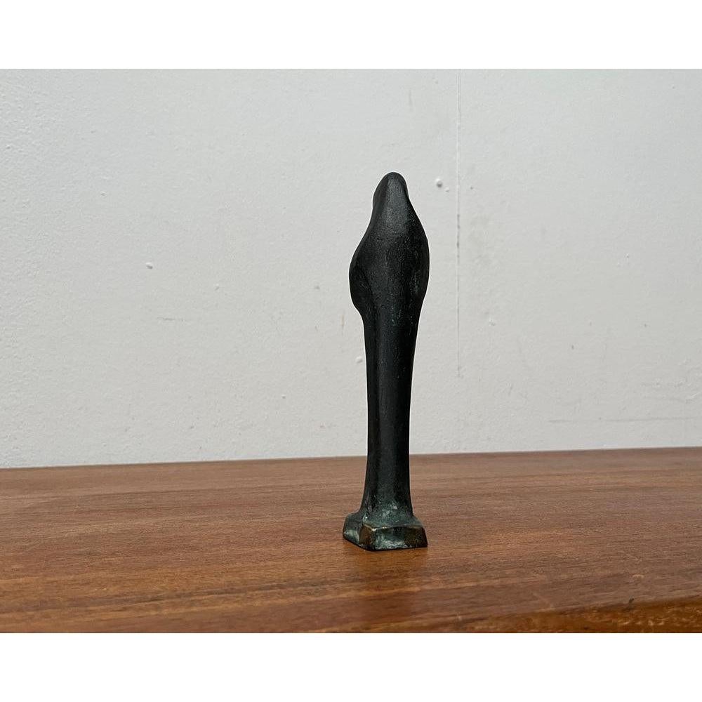 Figurina di Maria e Gesù in bronzo Sakral brutalista di metà secolo, anni '60 in vendita 1