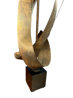 Mid Century Brutalist Sculptural Lamp Designed By Richard Barr for Laurel C.1960