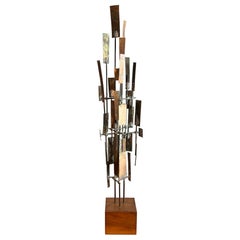 Scultura brutalista di metà secolo dopo Harry Bertoia
