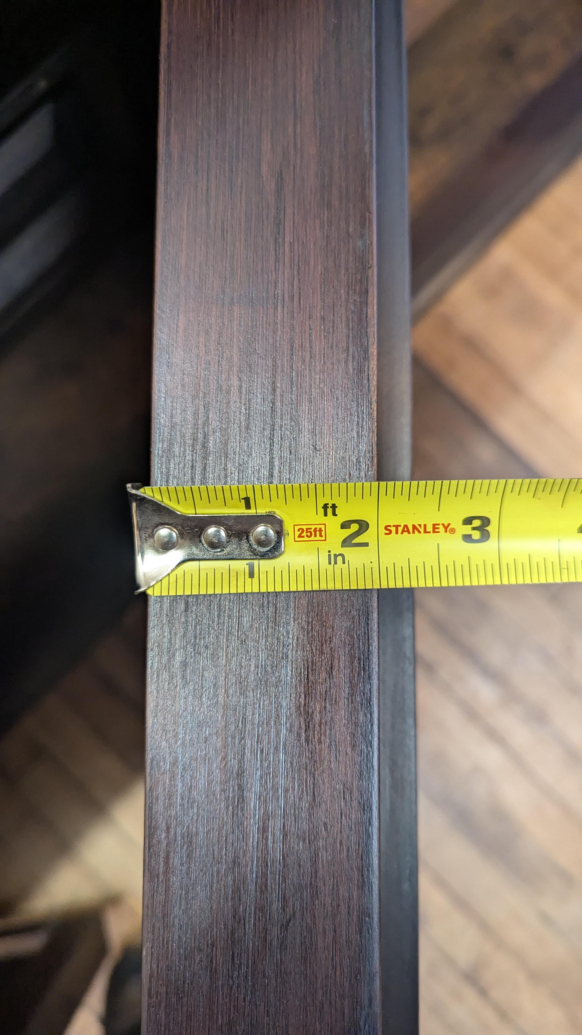 Legno Credenza brutalista di metà secolo in vendita