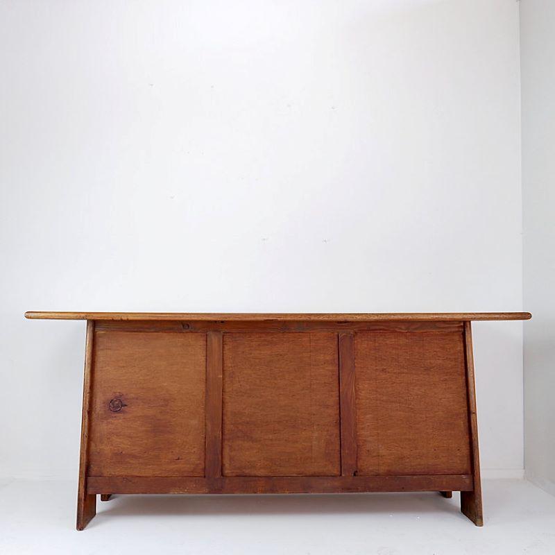 Mid-Century Brutalist Sideboard From The 60s For Sale 8