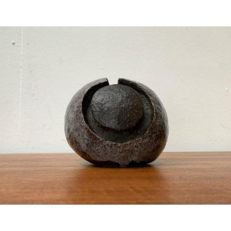 Mid-Century Modern Sculpture d'art en Studio Pottery Brutalist du milieu du siècle 1960s en vente