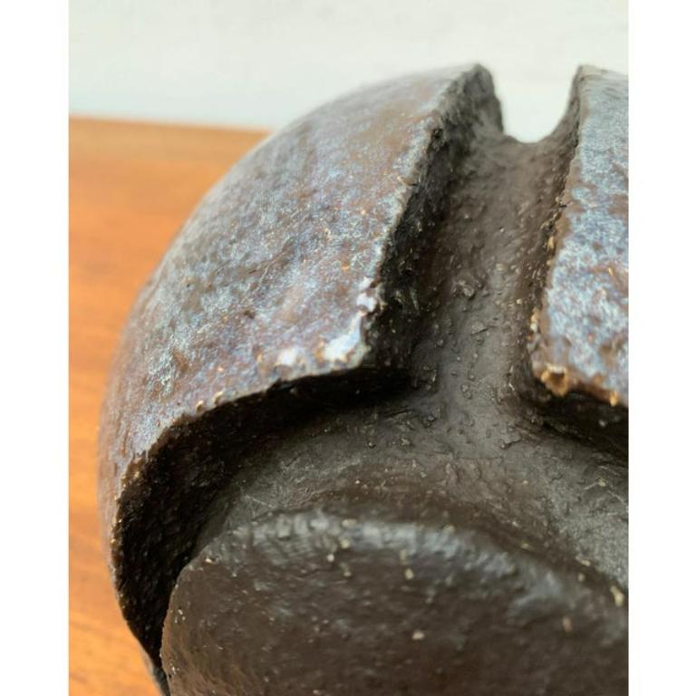 Céramique Sculpture d'art en Studio Pottery Brutalist du milieu du siècle 1960s en vente