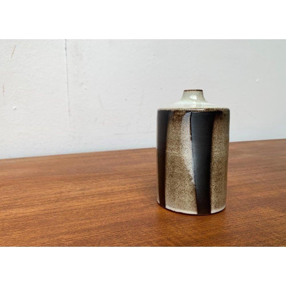 Mid-Century Brutalist Studio Pottery Vase by Johannes Lessmann, Essen, 1960s For Sale 3