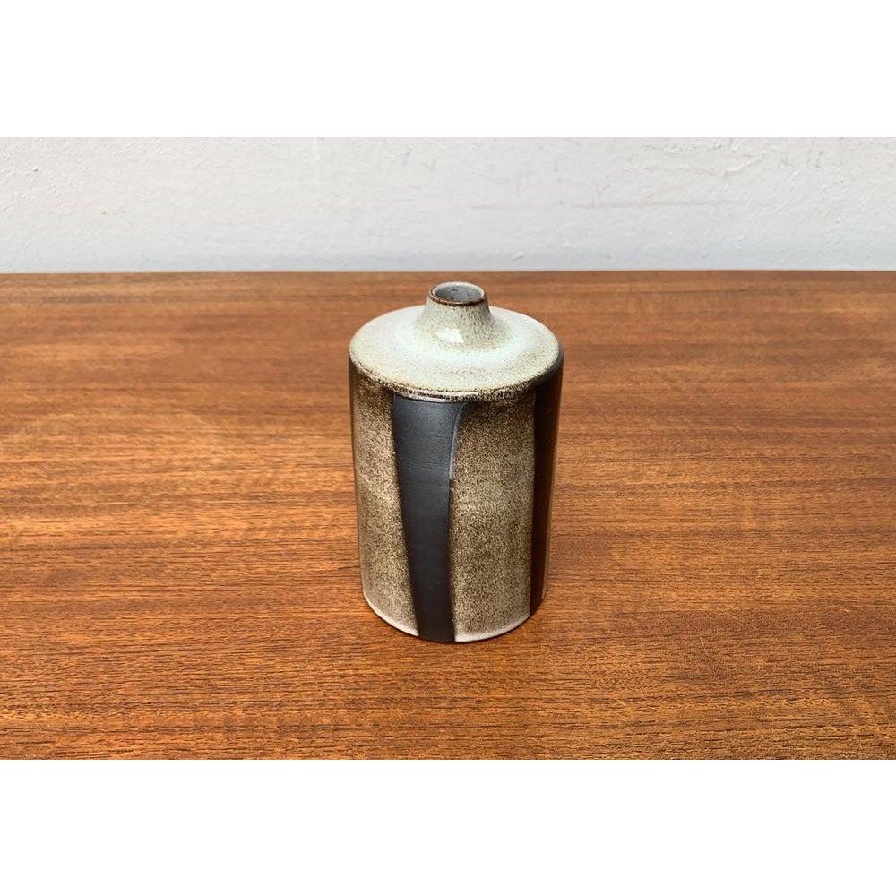 Mid-Century Brutalist Studio Pottery Vase by Johannes Lessmann, Essen, 1960s For Sale 1