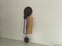 Mid-Century Brutalist Style Single Large Wall Lamp, 1960s, Italy