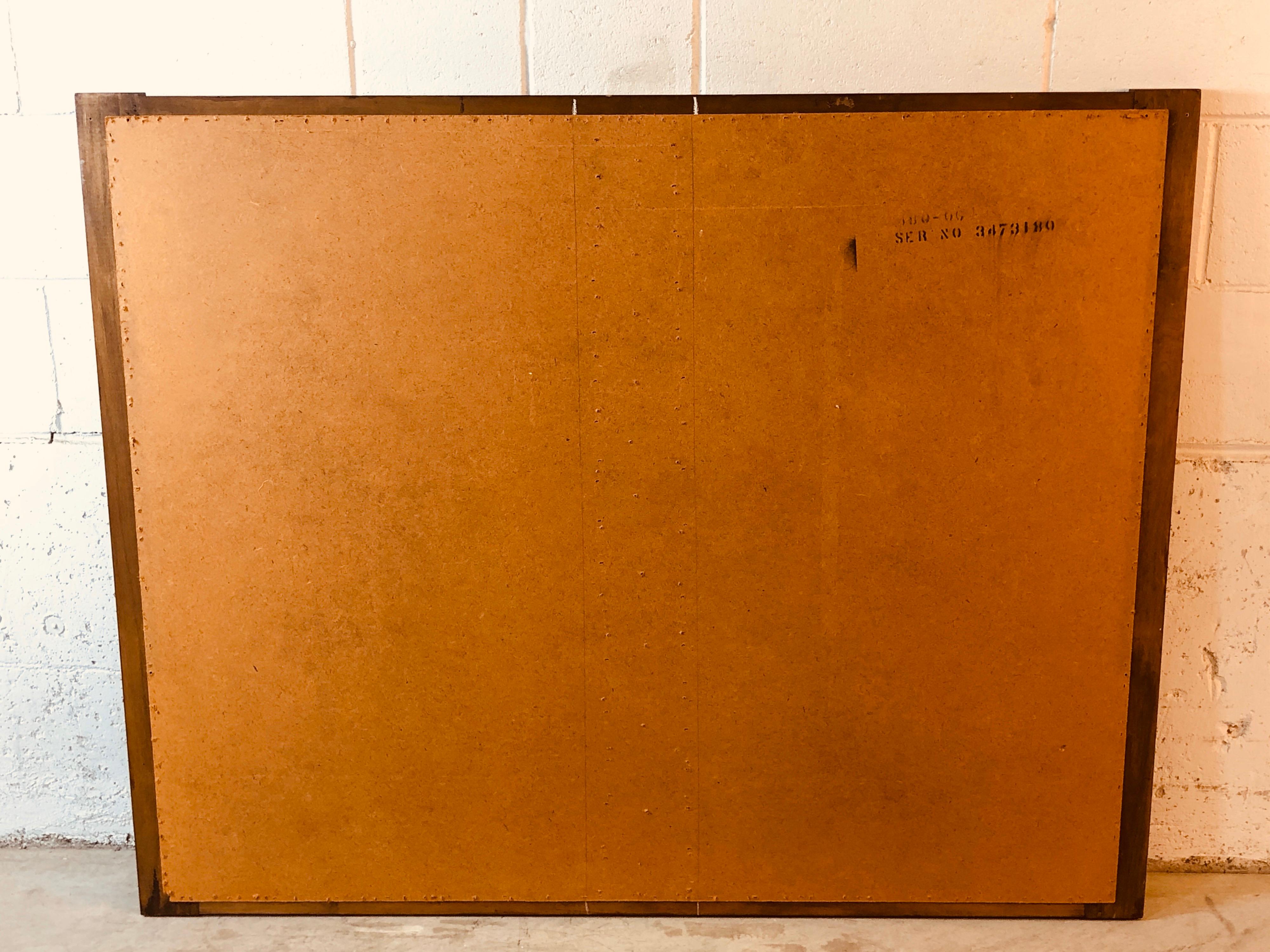 Midcentury Brutalist Style Wall Mirror For Sale 2