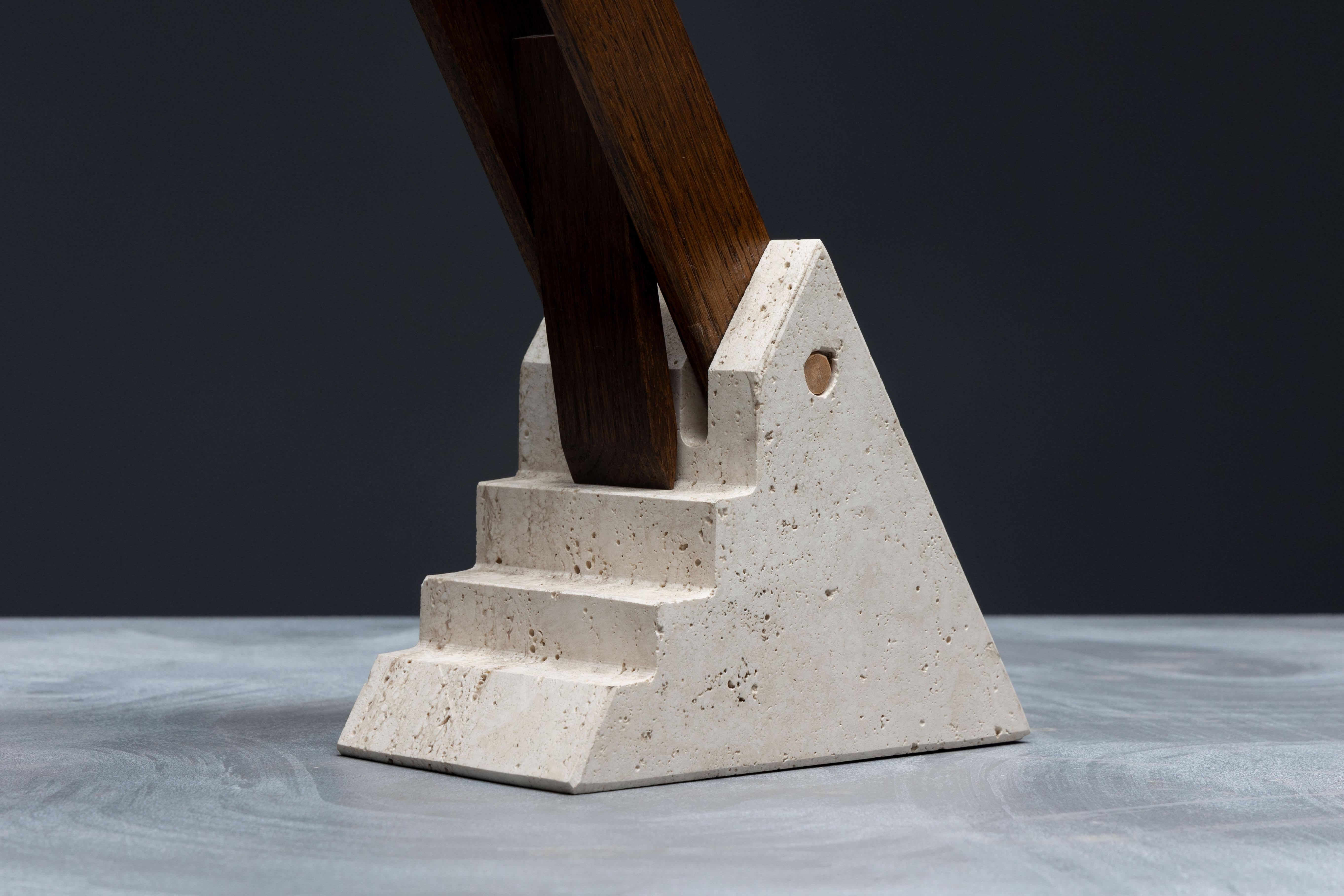 Mid-Century Brutalist Table Lamps, France, 1960s For Sale 2