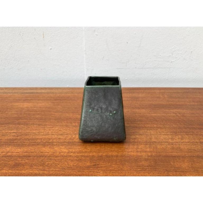 Brutalistische Vase aus der Jahrhundertmitte von BKW Böttger Keramik Wandsbek, Hamburg, 1960er Jahre im Angebot 2