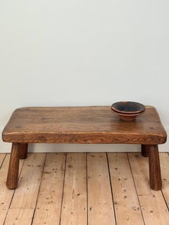 Mid-Century Brutalist Wabi-Sabi Coffee Table