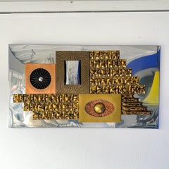 Mid Century Brutalist Wall Sculpture Attributed to Paul Vanders