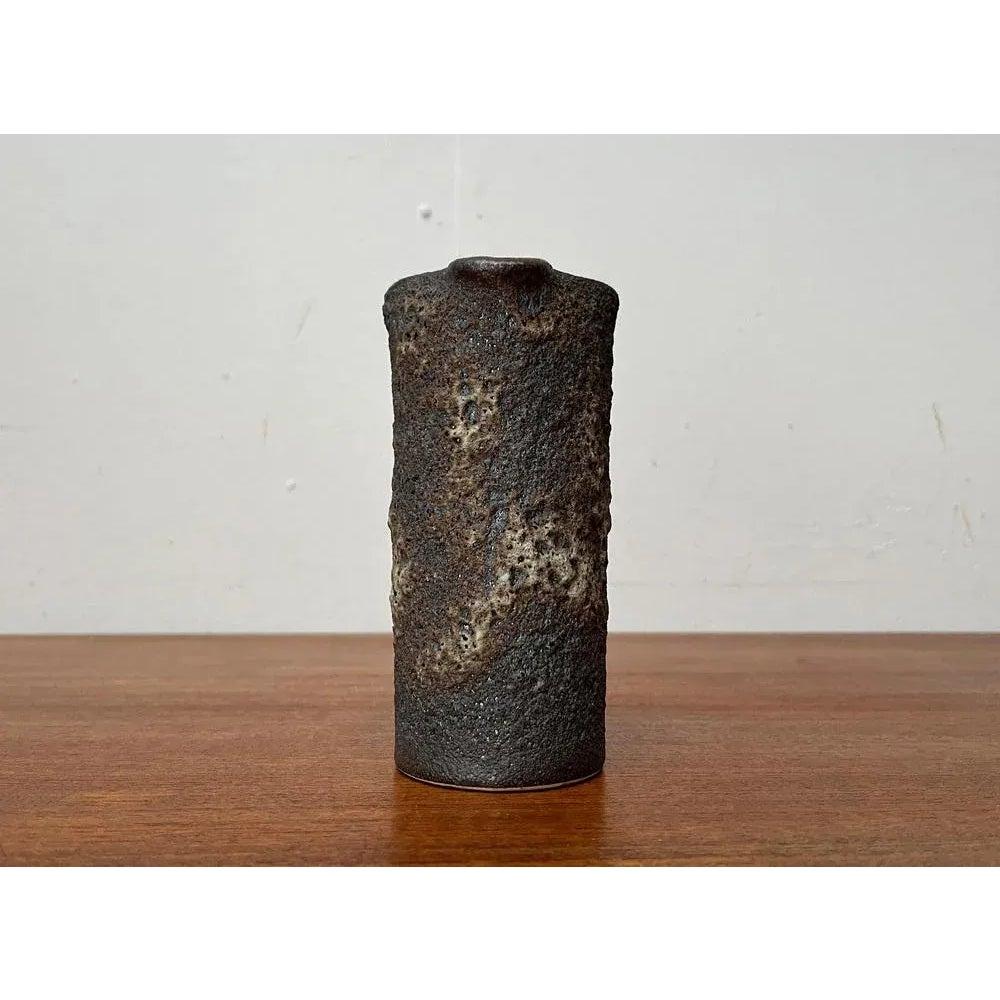 Brutalistische West German Pottery WGP Fette Lavakaraffe Vase, 1960er Jahre im Angebot 2