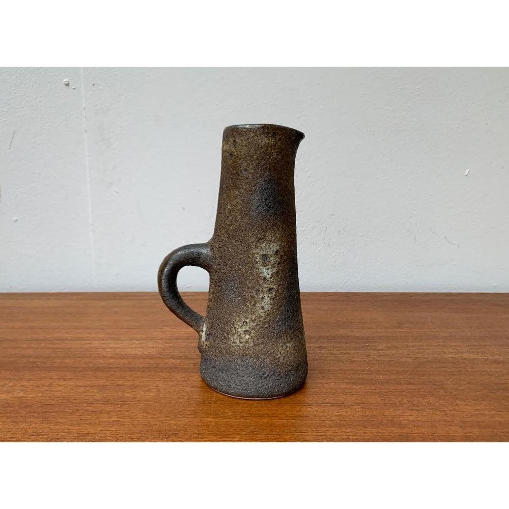 Mid-Century Brutalist West German Pottery WGP Fat Lava Vase from Jopeko, 1960s For Sale 6