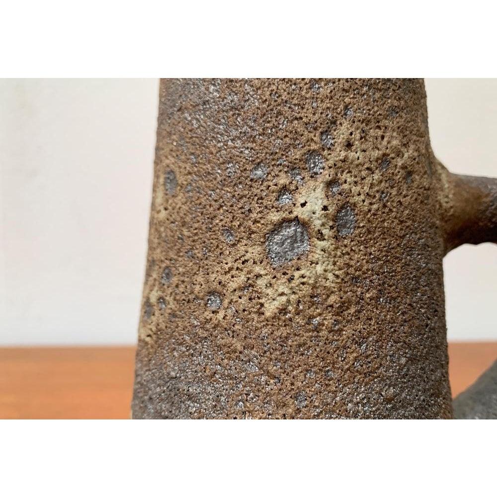 Mid-Century Brutalist West German Pottery WGP Fat Lava Vase from Jopeko, 1960s, in Very Good conditions. Designed 1960 to 1969 official proof of authenticity such as vintage catalogs, designer records.

Additional information:
Materials: