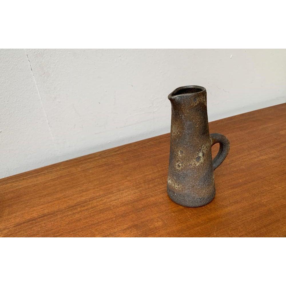 Mid-Century Brutalist West German Pottery WGP Fat Lava Vase from Jopeko, 1960s For Sale 4