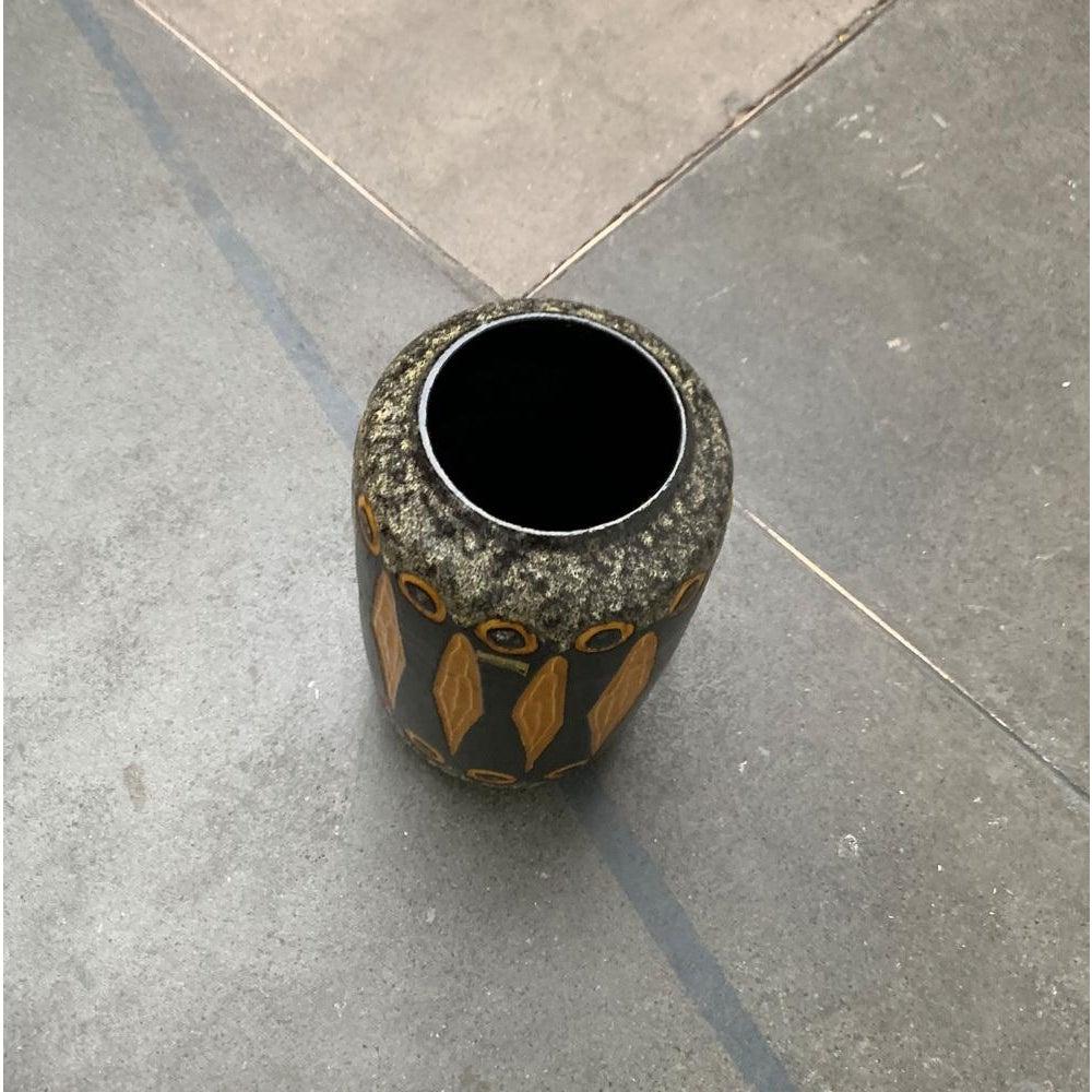 Mid-Century Brutalist West German Pottery WGP Floor Vase from Scheurich, 1960s For Sale 2