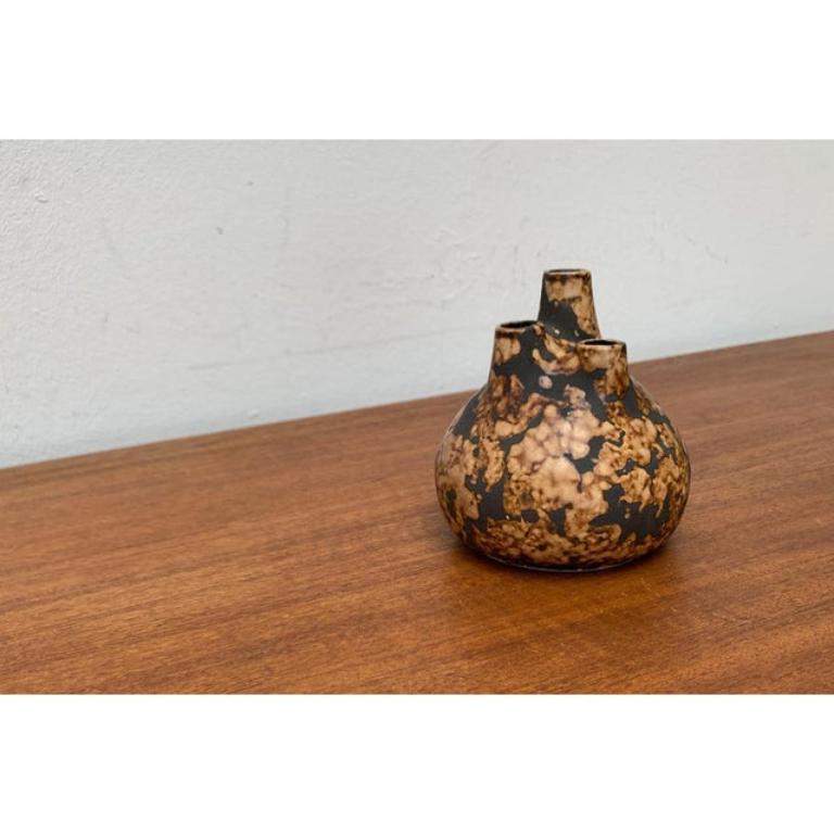 Mid-Century Brutalist WGP Pottery Model 25 Vase from Pan Keramik, 1960s For Sale 4
