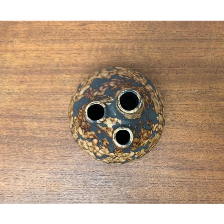 German Mid-Century Brutalist WGP Pottery Model 25 Vase from Pan Keramik, 1960s For Sale