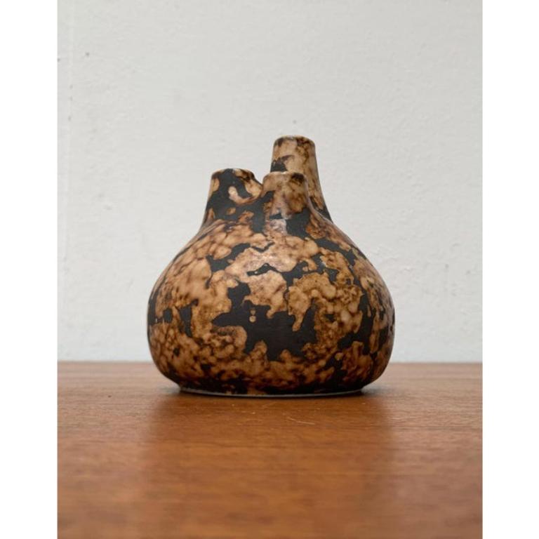 Mid-Century Brutalist WGP Pottery Model 25 Vase from Pan Keramik, 1960s In Excellent Condition For Sale In Hamburg, DE