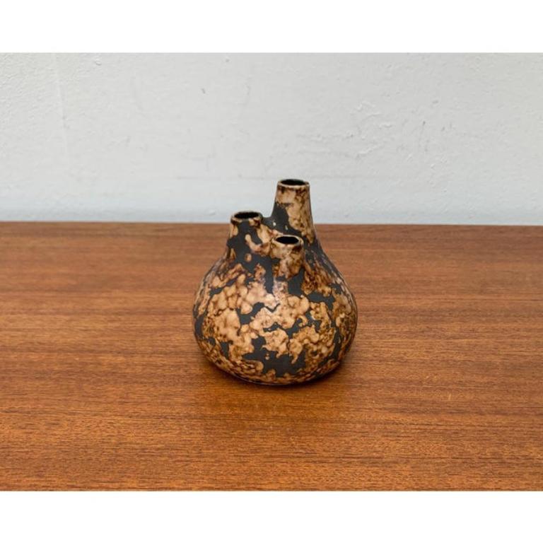 Mid-Century Brutalist WGP Pottery Model 25 Vase from Pan Keramik, 1960s For Sale 3