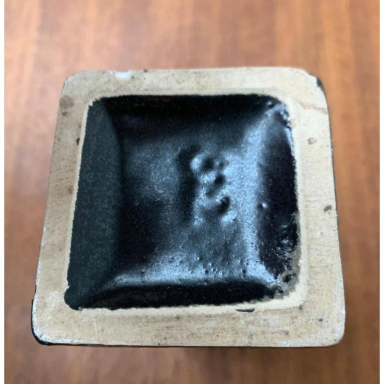 Mid-Century Brutalist WGP West German Pottery Vase, 1960s For Sale 5