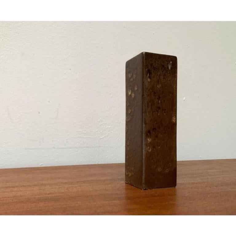 Mid-Century Brutalist WGP West German Pottery Vase, 1960s For Sale 6
