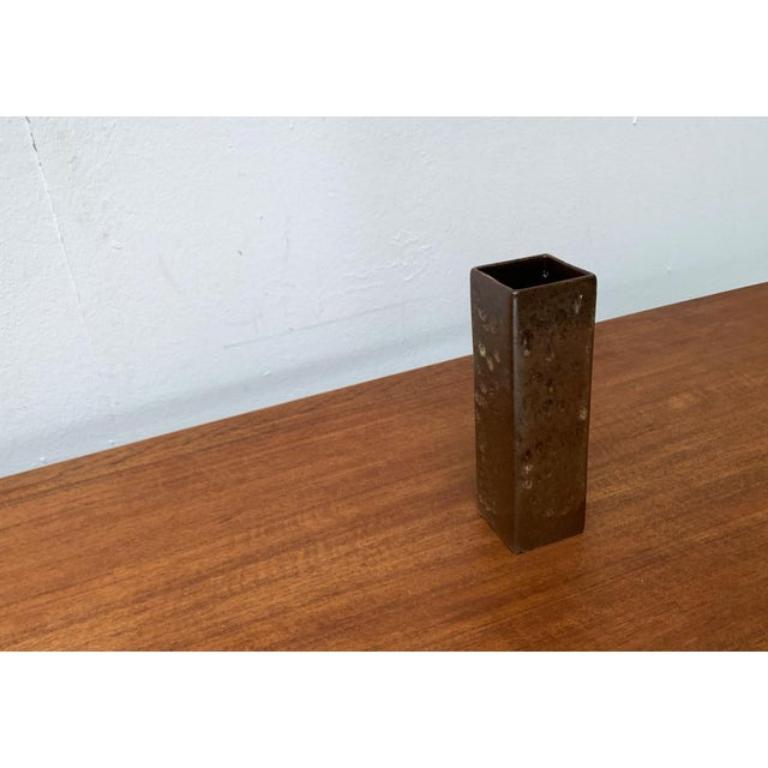 Ceramic Mid-Century Brutalist WGP West German Pottery Vase, 1960s For Sale