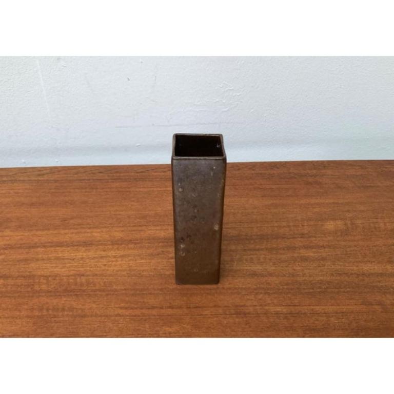 Mid-Century Brutalist WGP West German Pottery Vase, 1960s For Sale 2