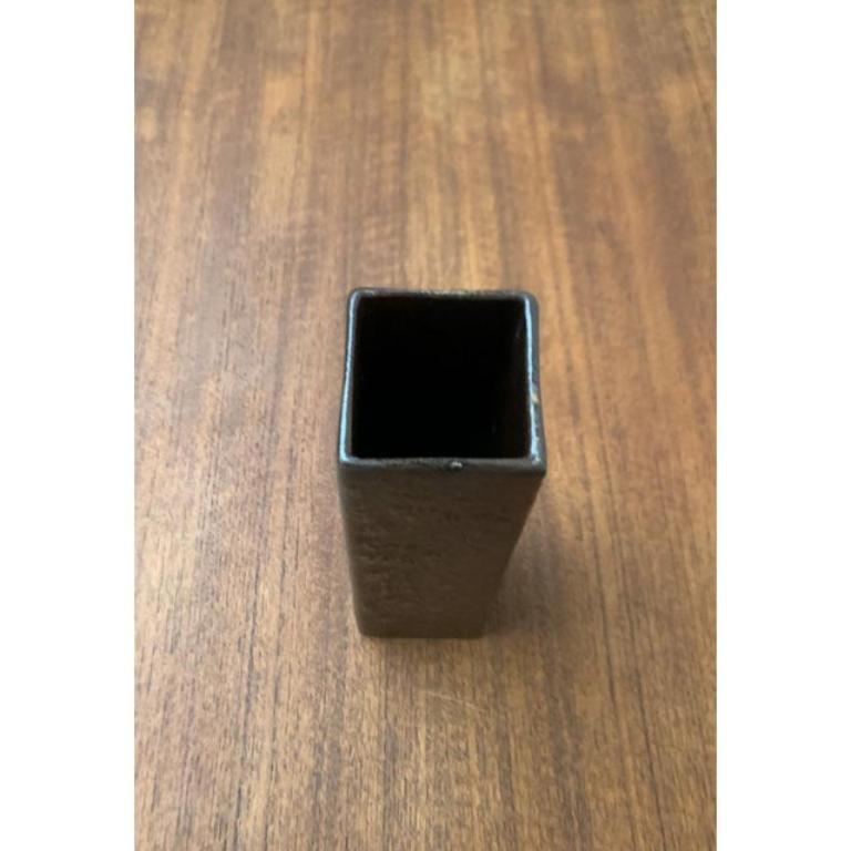 Mid-Century Brutalist WGP West German Pottery Vase, 1960s For Sale 3