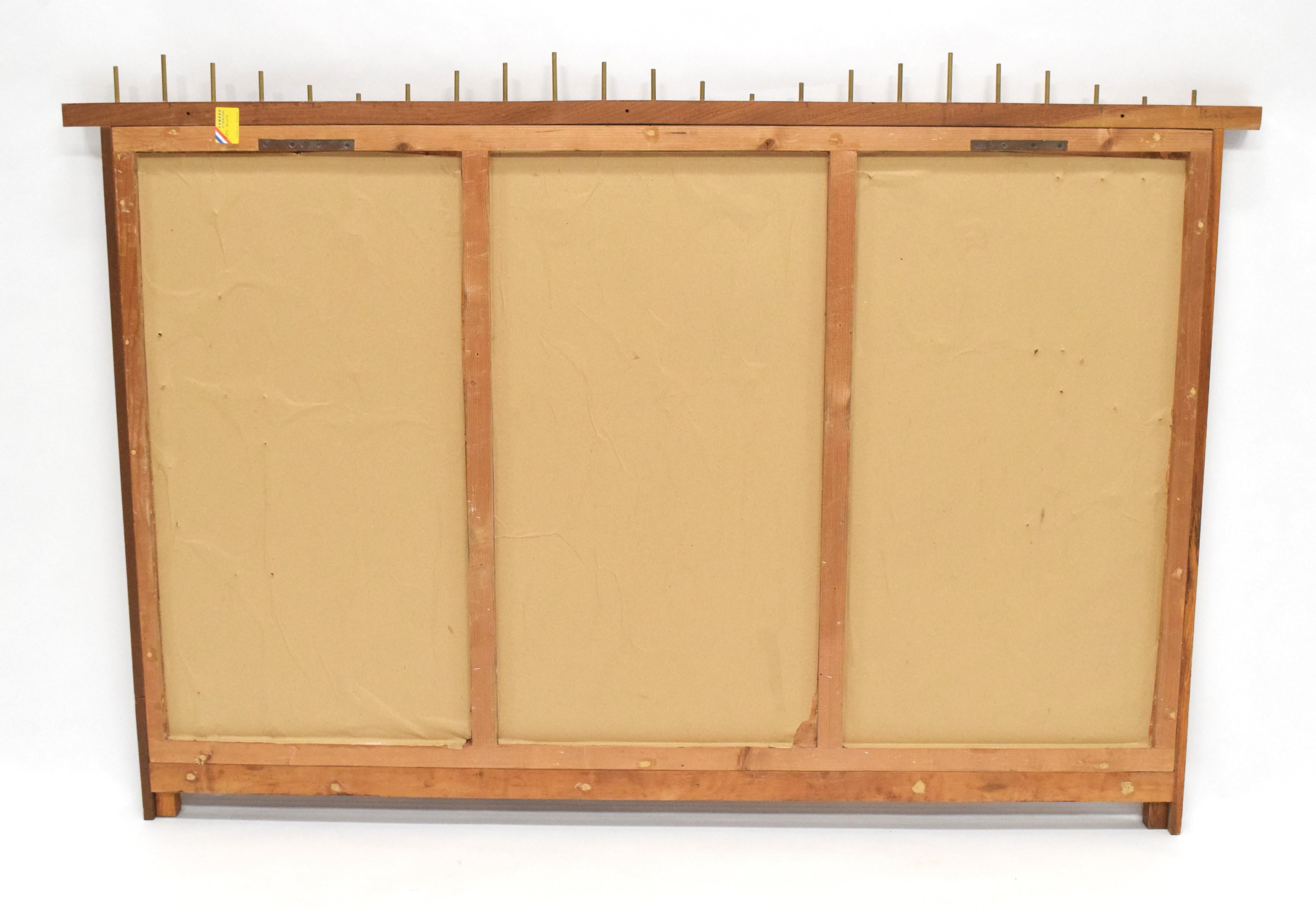 Arte de Pared de Madera Brutalista de Mediados de Siglo siglo XX en venta
