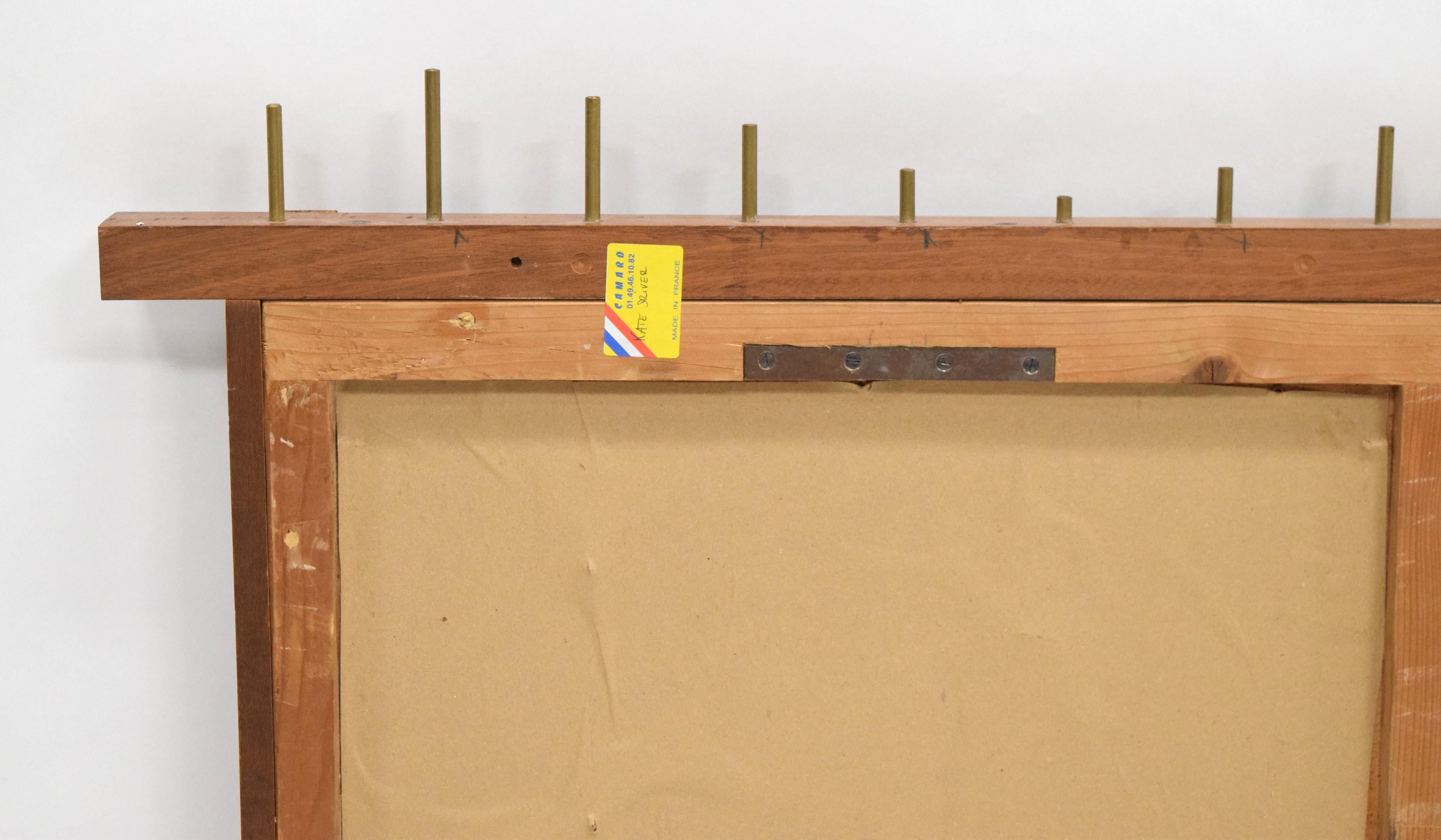 Arte de Pared de Madera Brutalista de Mediados de Siglo en venta 1