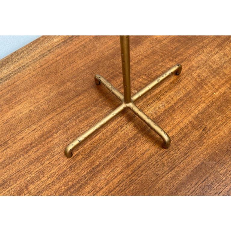 Mid-Century Brutalist Wrought Iron Candleholder, 1960s For Sale 5