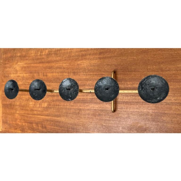Mid-Century Brutalist Wrought Iron Candleholder, 1960s For Sale 7