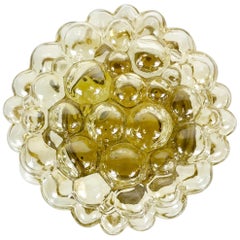 Midcentury Bubble Glass Flush Mount by Helena Tynell for Limburg, 1960s