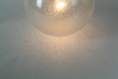 Midcentury Bubble Glass Kalmar/Putzler Glass Globe, 1960 Vienna Austria