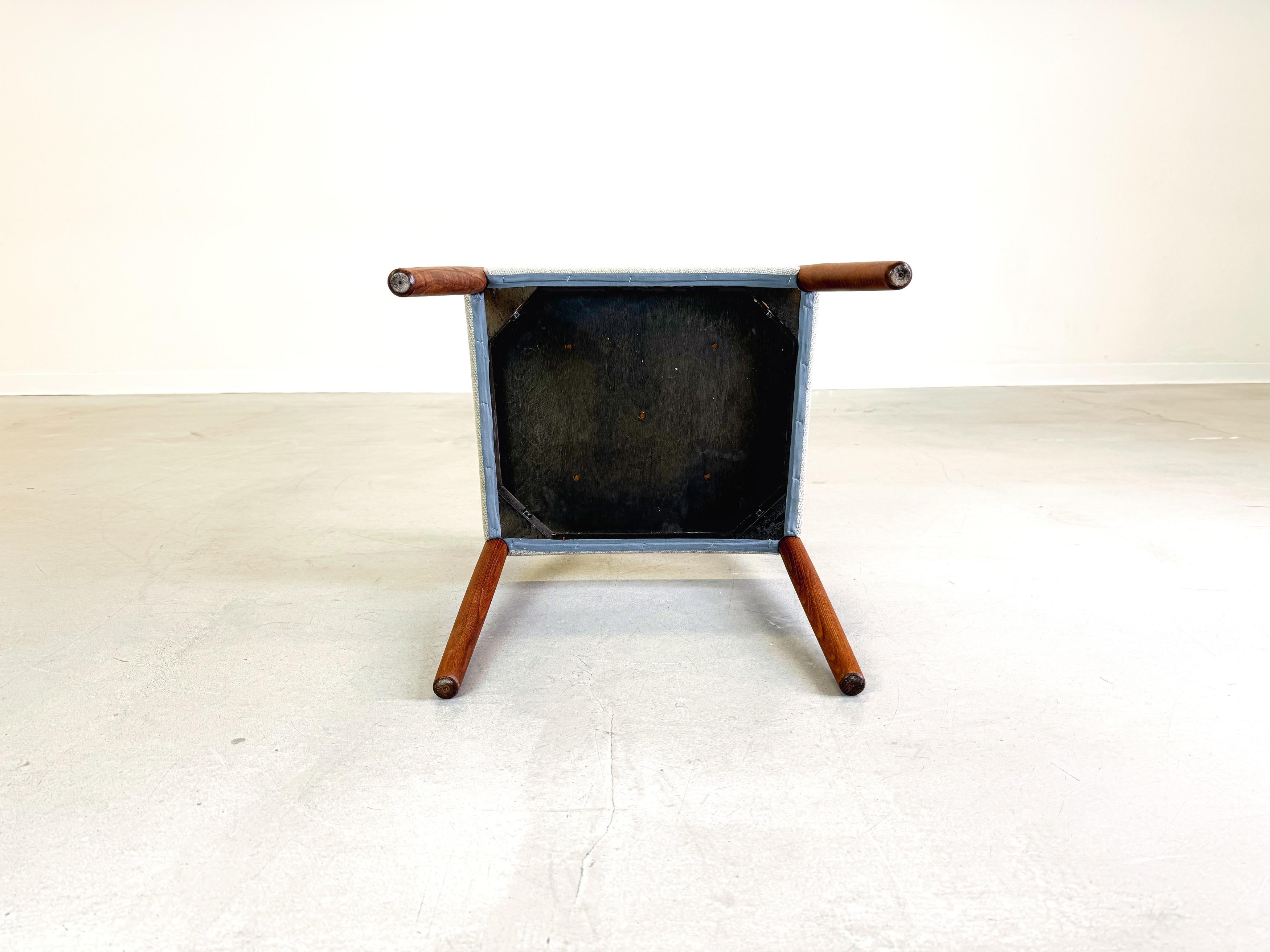 Mid-20th Century Mid Century Bullhorn Chair Randers Furniture Factory Harry Østergaard Teak For Sale