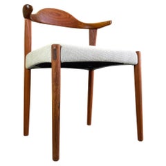 Mid Century Bullhorn Chair Randers Furniture Factory Harry Østergaard Teak