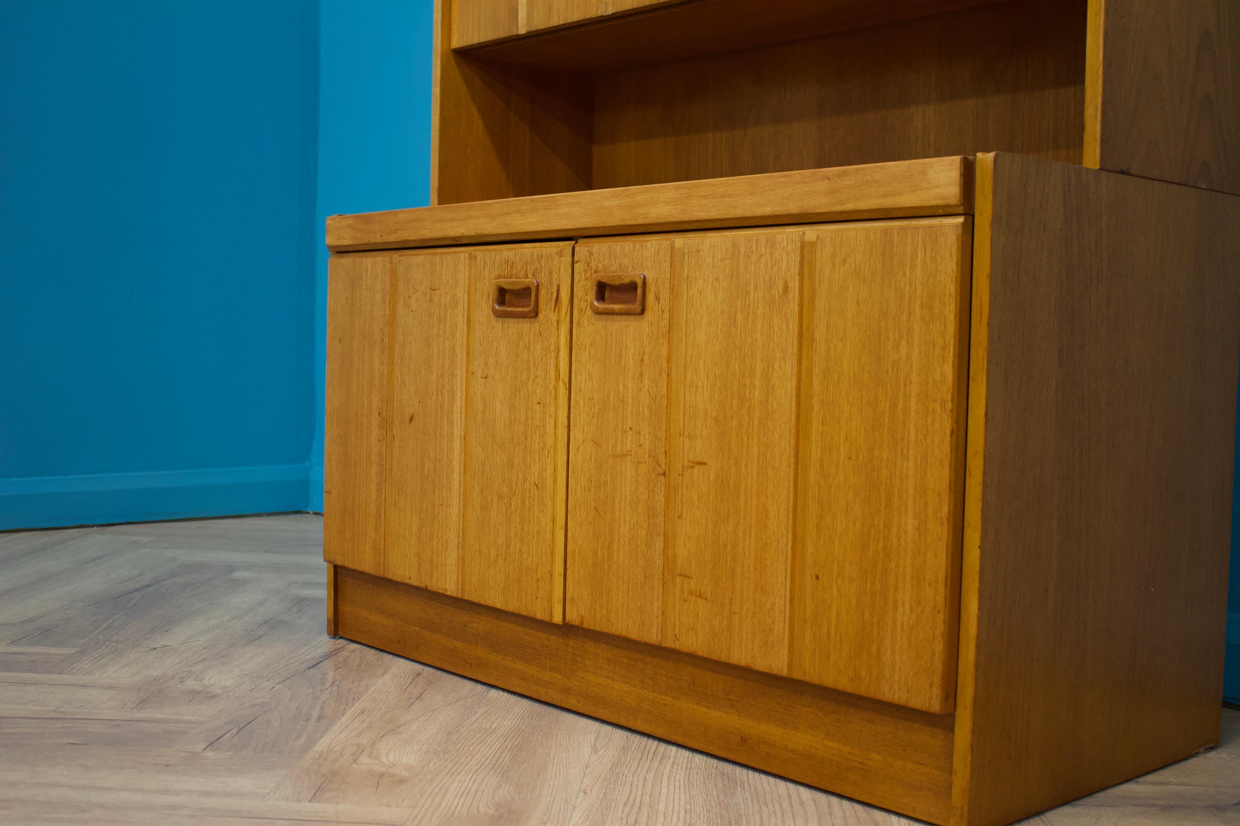 Mid-Century Bureau Bücherregal Aufbewahrungseinheit, 1970er Jahre (Britisch) im Angebot