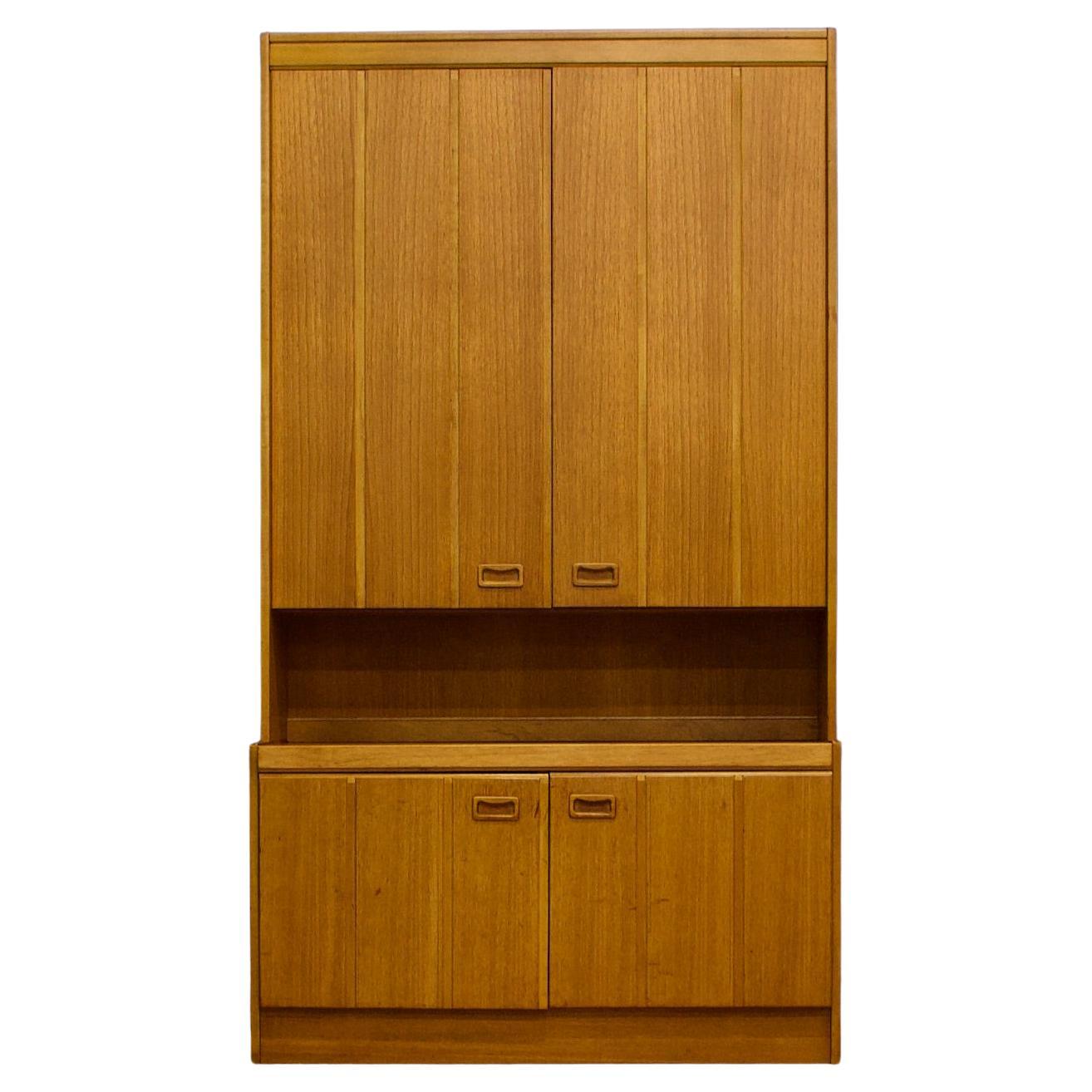 Mid-Century Bureau Bücherregal Aufbewahrungseinheit, 1970er Jahre im Angebot