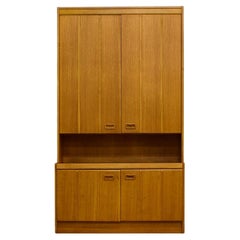 Mid-Century Bureau Bookcase Storage Unit, 1970s