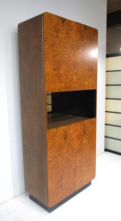 Barschrank aus Wurzelholz von Janet Schweitzer für The Pace Collection, Mitte des Jahrhunderts
