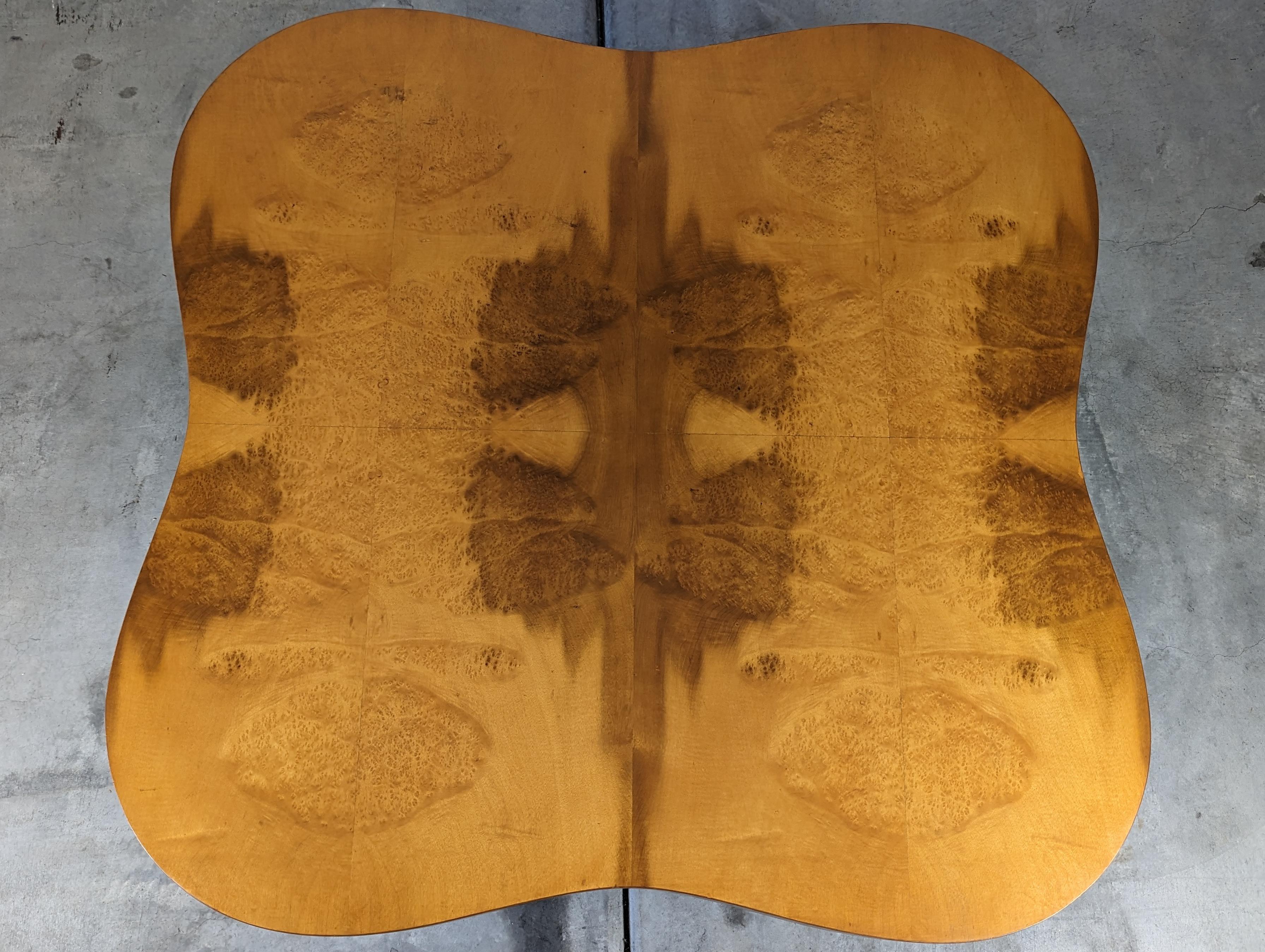 Mid-Century Modern Mid Century Burl Paldao Coffee Table by Gilbert Rohde for Herman Miller, c1940s