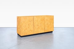 Mid-Century Burl Wood Credenza by Arthur Umanoff for Dillingham