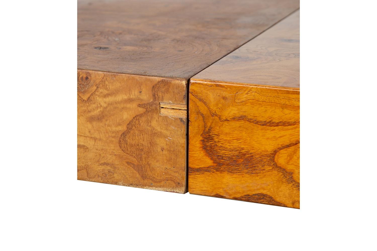 Table de salle à manger Parsons du milieu du siècle dernier dans le style de Milo Baughman en vente 4
