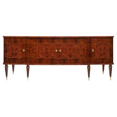 Mid-Century Burled French Buffet