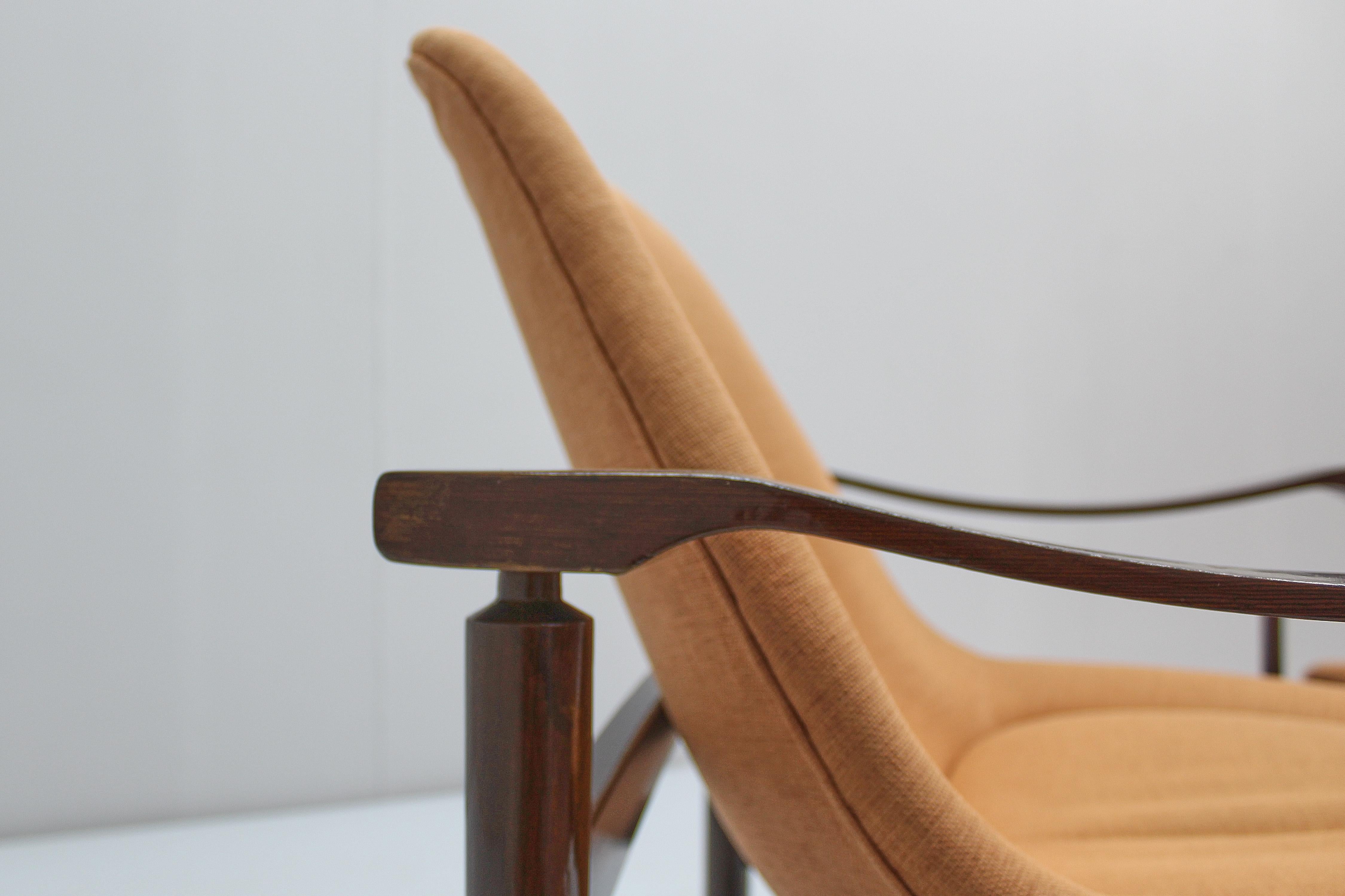Mid-Century Busnelli Export Set of 2 Armchair + Two Seat Sofa Italy 50s 6