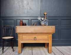 Mid Century Butcher Block