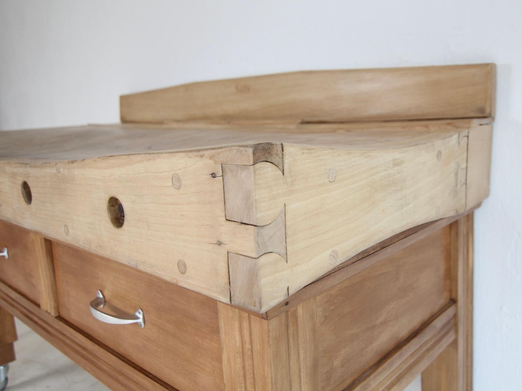 Mid-Century Butcher´s Block For Sale 3