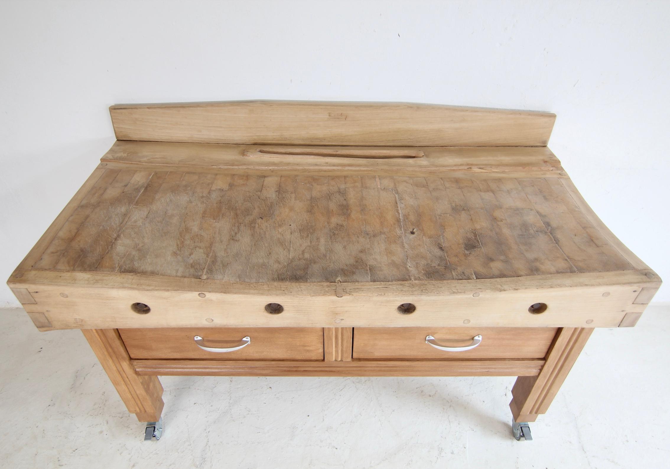 20th Century Mid-Century Butcher´s Block For Sale
